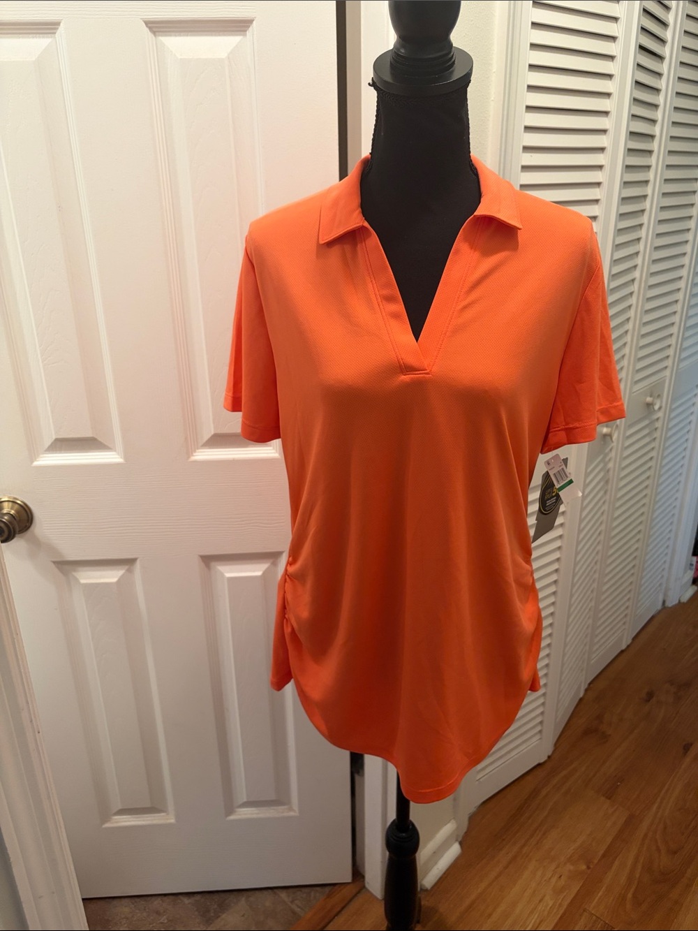 PGA Tour Airflux UPF 50 V-Neck Polo Tunic